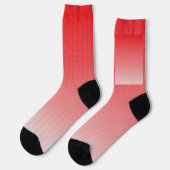 Chaussette un arrière - plan rouge et blanc avec de petits ca (Gauche)