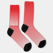 Chaussette un arrière - plan rouge et blanc avec de petits ca (Droite)