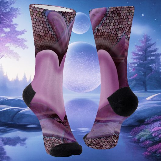 Chaussette Un coeur d'artistes dévoilé