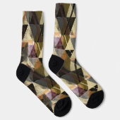 Chaussette Un design abstrait moderneChaussettes d'équipage (Droite)
