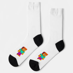 Chaussette Un design amusant qui apporte de la joie aux jeune