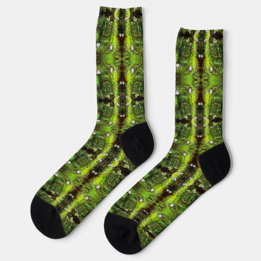 Chaussette Un étang avec des pensées impures (Gauche)
