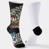 Chaussette Un message positif s'envole (Angulaire)