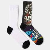 Chaussette Un message positif s'envole (Droite)