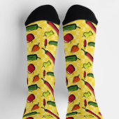 Chaussette Un monde de piments (Haut)