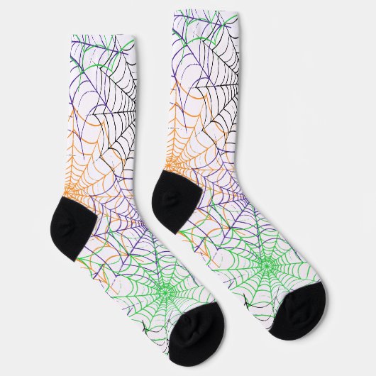 Chaussette Un simple Motif Web d'Halloween Spider (Droite)