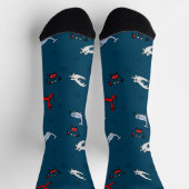Chaussette Under the Sea Crew Socks for Everyone - Navy (Haut)