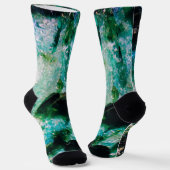 Chaussette Une Aura d'Émeraudes (Angulaire)