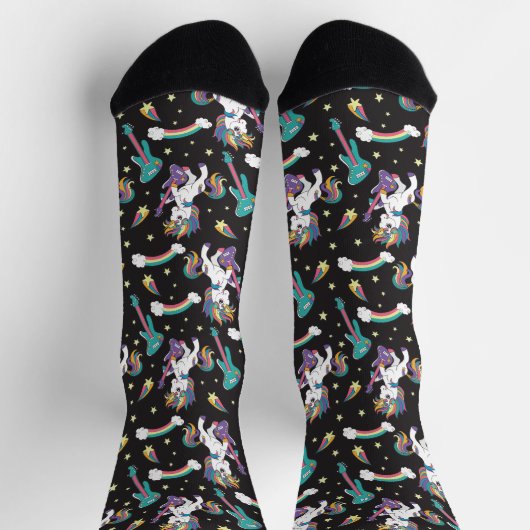 Chaussette Unicornes musicales (Haut)
