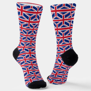Chaussette Union Jack Socks Royaume-Uni patriotique britanniq