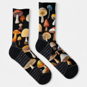Chaussette Unisex de l'amoureux des champignons (Droite)