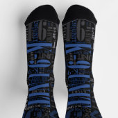 Chaussette Unité K-9 - Unité de chiens de police (Haut)