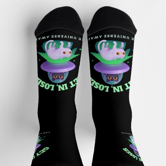 Chaussette Univers Cat (Haut)