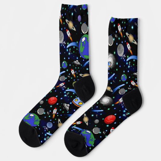 Chaussette Univers Galaxy (Gauche)