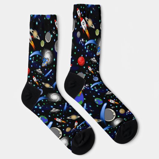 Chaussette Univers Galaxy (Droite)