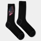 Chaussette USA flag (Droite)