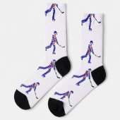 Chaussette USA Ice Hockey   (Gauche)