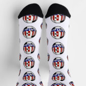 Chaussette USA Soccer Ball (Haut)