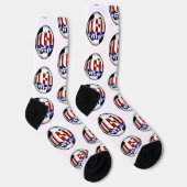 Chaussette USA Soccer Ball (Droite)