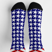 Chaussette USA Stars and Stripes Patriotic (Haut)