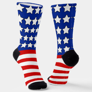 Chaussette USA Stars and Stripes Patriotic