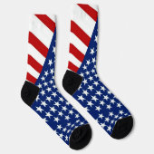 Chaussette USA Stars and Stripes Patriotic (Droite)