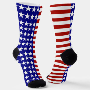 Chaussette USA Stars and Stripes Patriotic
