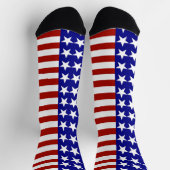 Chaussette USA Stars and Stripes Patriotic (Haut)