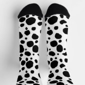 Chaussette Vache amusante Imprimer Zones occidentales Motif N (Haut)