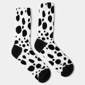Chaussette Vache amusante Imprimer Zones occidentales Motif N (Droite)