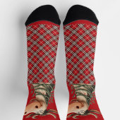 Chaussette Vache de Noël (Haut)