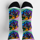 Chaussette Vague de dauphin (Haut)
