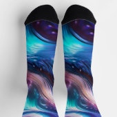 Chaussette Vagues Colorées (Haut)