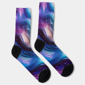 Chaussette Vagues Colorées (Droite)