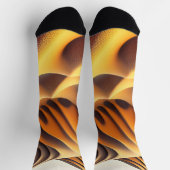 Chaussette Vagues d'Or (Haut)