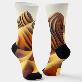 Chaussette Vagues d'or