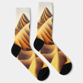 Chaussette Vagues d'Or (Droite)