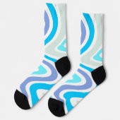 Chaussette Vagues rétro (Gauche)