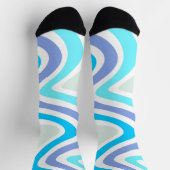 Chaussette Vagues rétro (Haut)