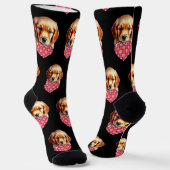 Chaussette Valentine Golden Retriever (Angulaire)