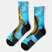 Chaussette Valleye Pike et Blue Water (Gauche)