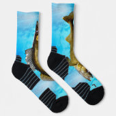 Chaussette Valleye Pike et Blue Water (Droite)