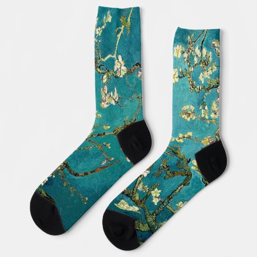 Chaussette Van Gogh Almond Blossoms Impressionnisme Classique (Gauche)