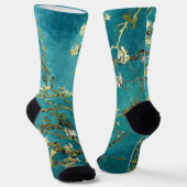 Chaussette Van Gogh Almond Blossoms Impressionnisme Classique (Angulaire)