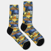 Chaussette Van Gogh Dream Peintures Chaussettes d'art (Droite)