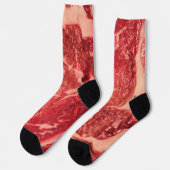 Chaussette Vapeur de Ribeye de viande crue (Gauche)