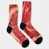 Chaussette Vapeur de Ribeye de viande crue (Droite)
