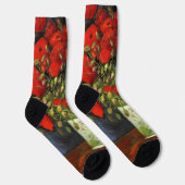 Chaussette Vase avec des pavots rouges par Vincent van Gogh (Droite)