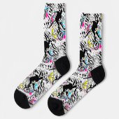 Chaussette Vélo Bmx - Chaussettes Bmx Freestyle - Chaussettes (Gauche)
