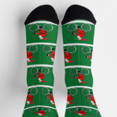 Chaussette Vélo Noël cyclisme (Haut)